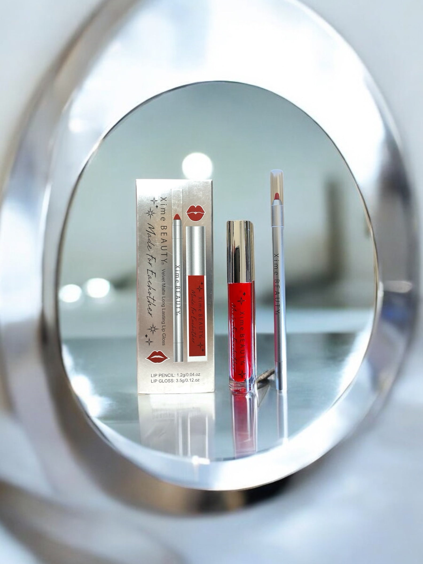 Velvet matte long lasting lip gloss unforgettable
