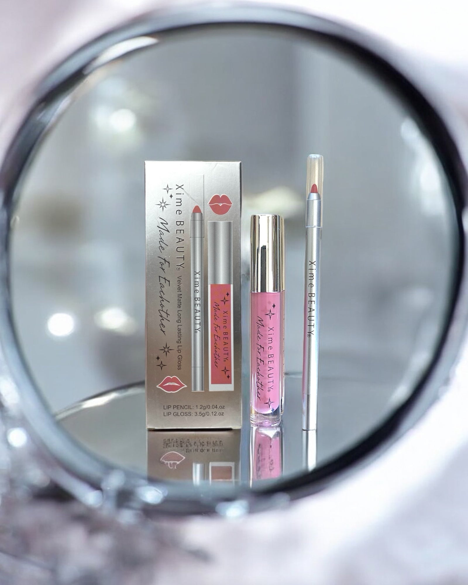 Velvet matte long lasting lip gloss cutie pie
