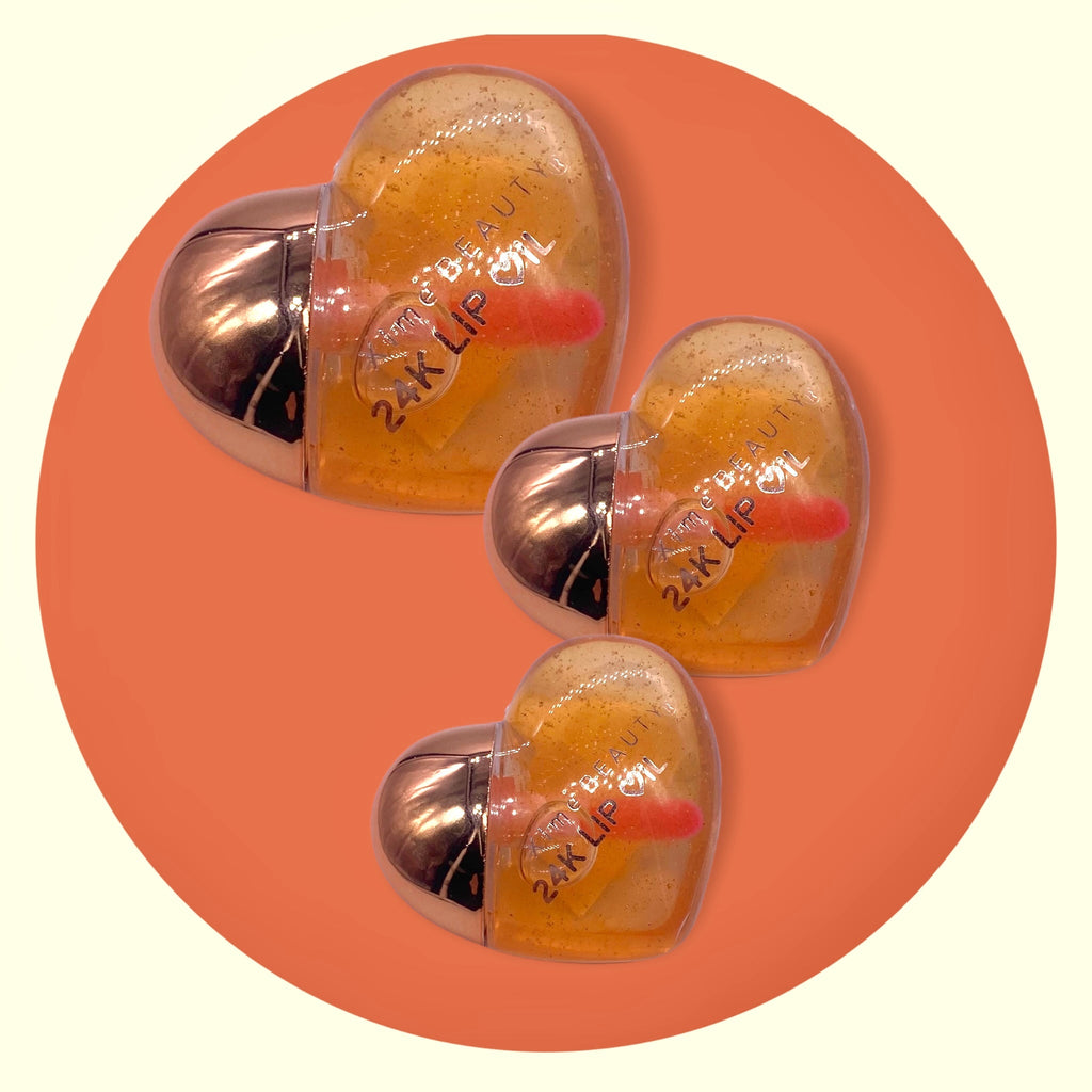 Orange 24k Lip Oil
